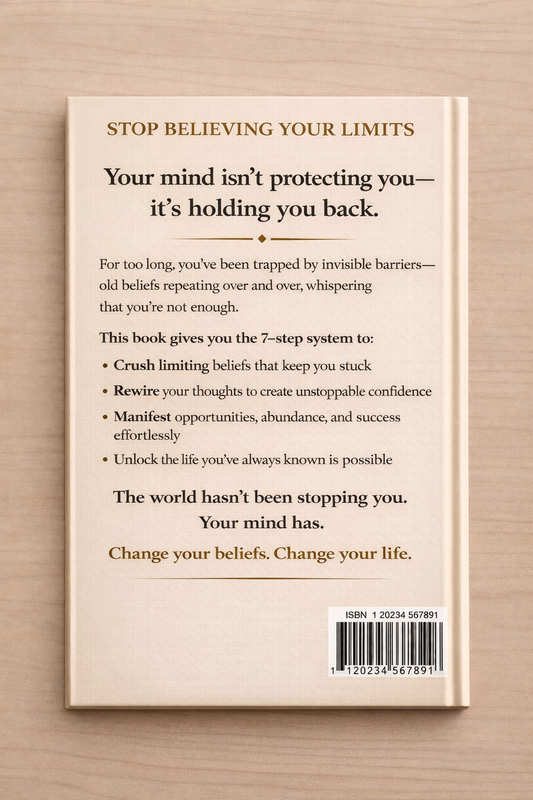 Stop Believing Your Limits